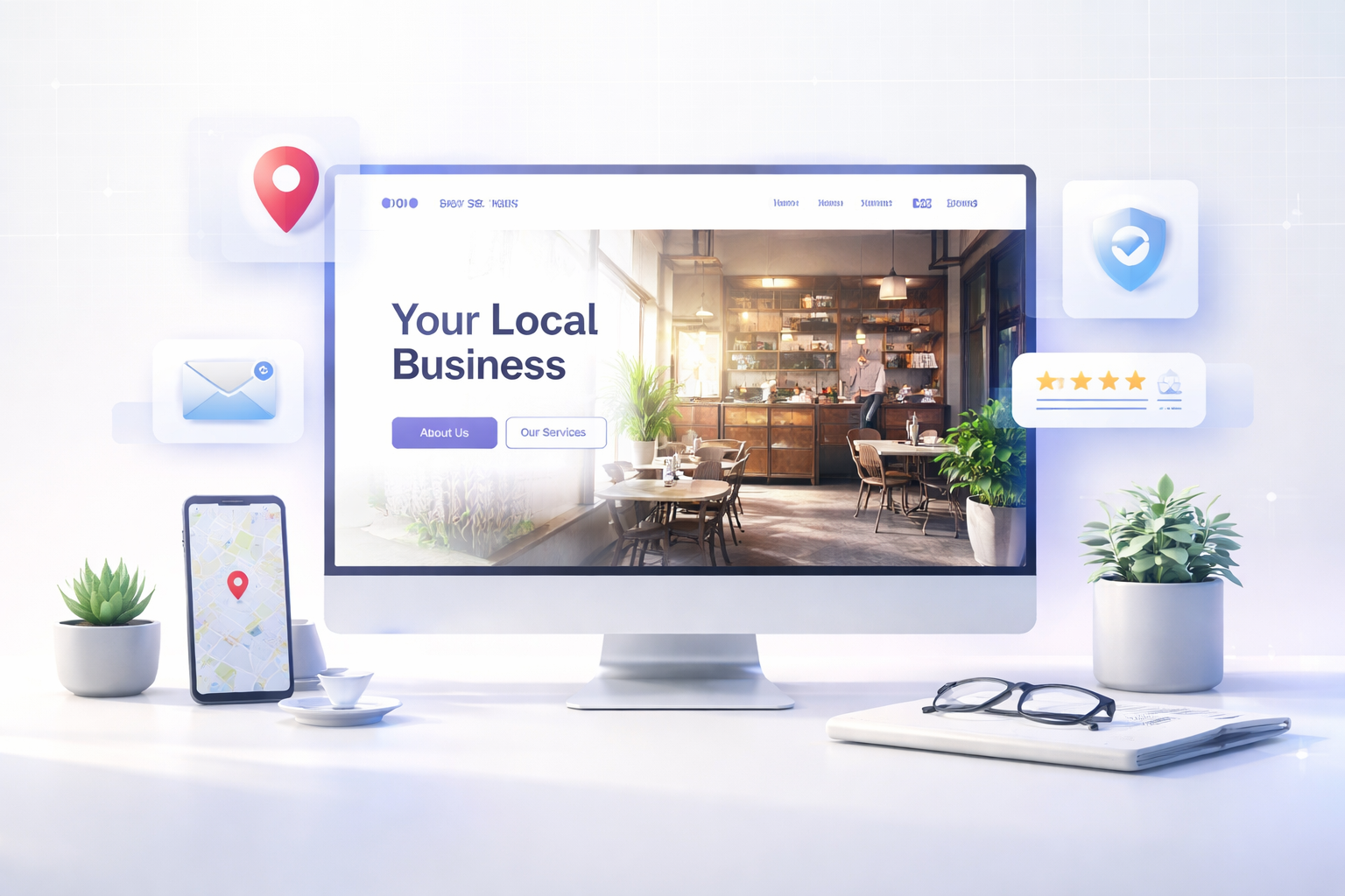 Ce face un website de business local sa para profesionist de la prima vedere